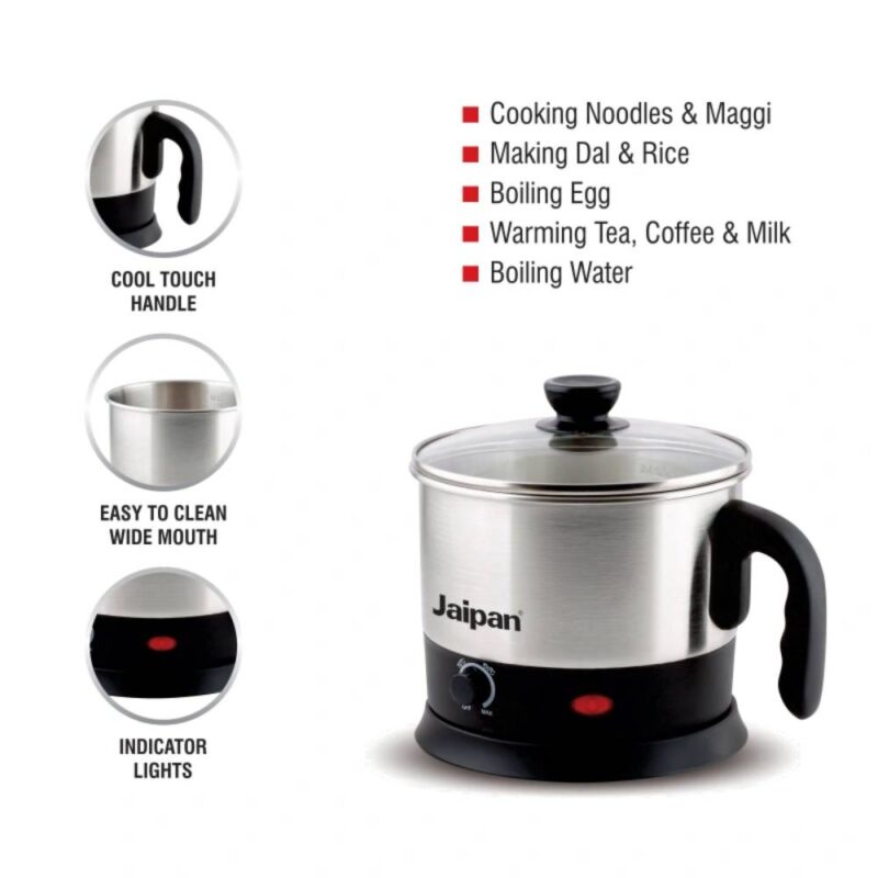 Jaipan Multi Utility Electric Kettle 1000W (1.5 LTR.) - Image 3