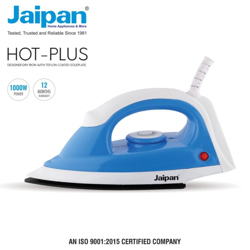 Jaipan Hot Plus Dry Iron 1000 W - Image 2