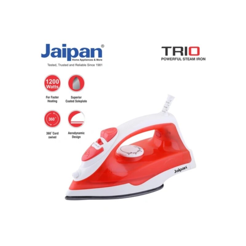 Jaipan JP_SI_Trio 1200-Watt Steam Iron - Image 3