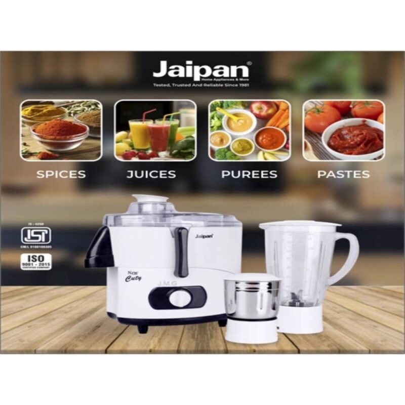 Jaipan 2 Jar Cuty Juicer Mixer Grinder - Image 4