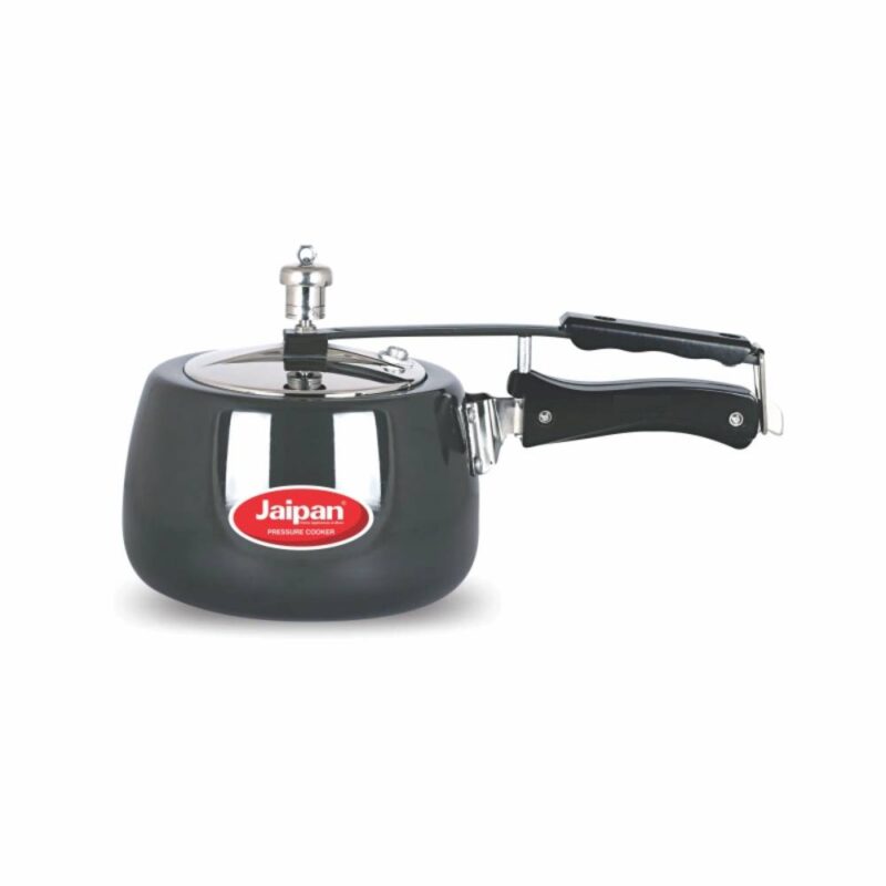 Jaipan Black Beauty 5 Ltr Hard Anodised Contura Pressure Cooker inner lid