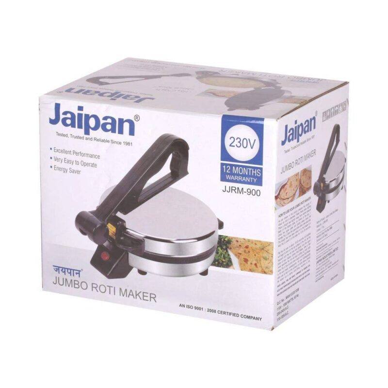 Jaipan JDRM-901 Jumbo Roti Maker (Black) (1000 Watt) - Image 5