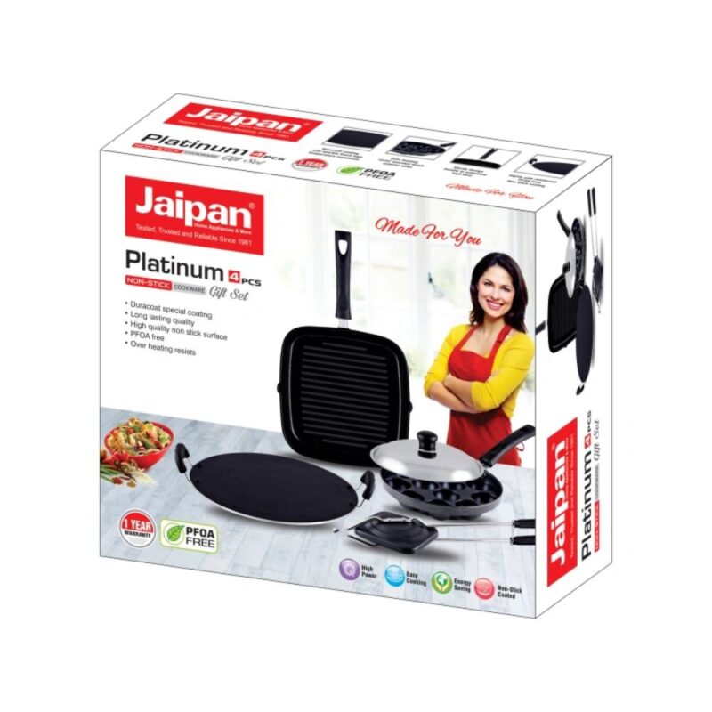 Jaipan Platinum Non-Stick 4pcs Gift Set - Image 5