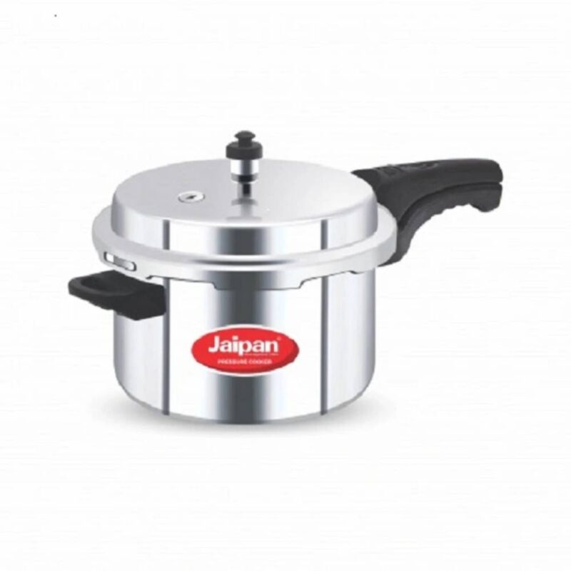 Jaipan Ultima Aluminum 12.5 litres Pressure Cooker with Outer Lid, Silver